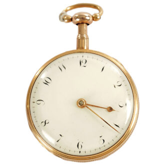English 18k gold quarter repeating pocket watch Circa 1814
