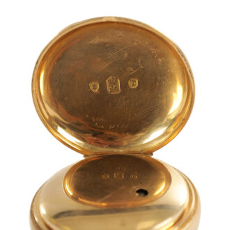 English 18k gold quarter repeating pocket watch Circa 1814
