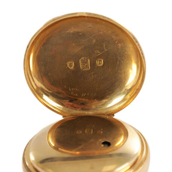 English 18k gold quarter repeating pocket watch Circa 1814 English 18k gold quarter repeating pocket watch Circa 1814