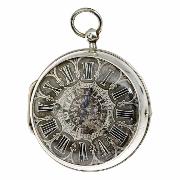 French verge pocket watch with alarm “Oignon” Circa 1700