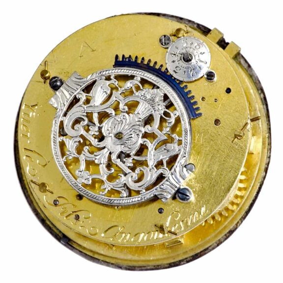 French verge pocket watch with alarm “Oignon” Circa 1700 French verge pocket watch with alarm “Oignon” Circa 1700