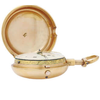 Austrian 18K gold quarter repeating pocket watch Circa 1750