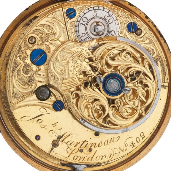 Fine English 18K gold pair cased verge watch Circa 1780 Fine English 18K gold pair cased verge watch Circa 1780