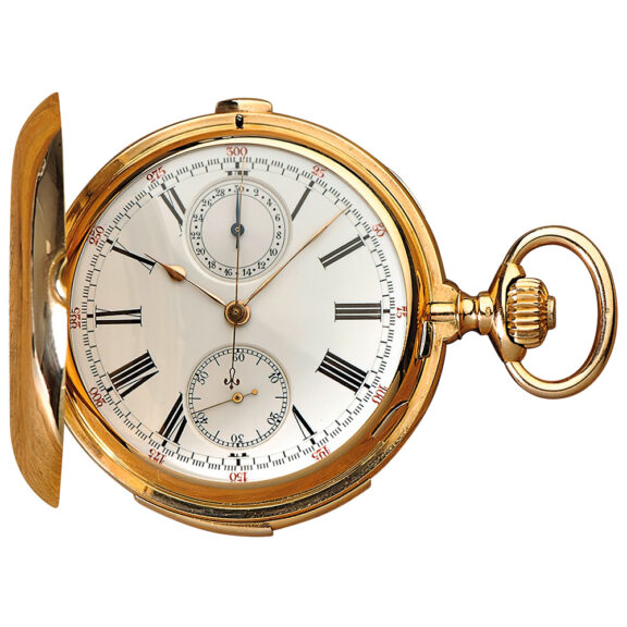 German gold minute repeating pocket watch Circa 1890