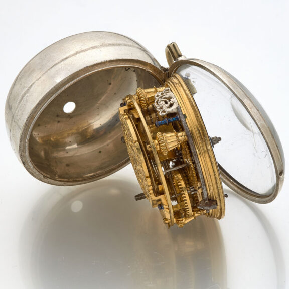 Dutch silver keywind pair cased verge watch Circa 1720 Dutch silver keywind pair cased verge watch Circa 1720