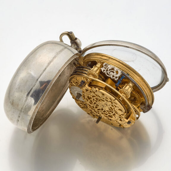 Dutch silver keywind pair cased verge watch Circa 1720 Dutch silver keywind pair cased verge watch Circa 1720