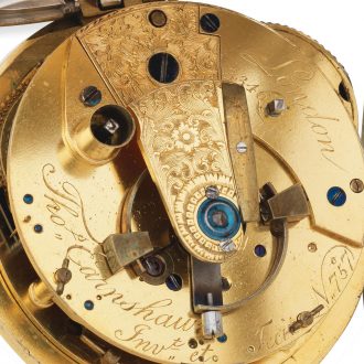 English pocket chronometer by Thomas Earnshaw Circa 1810