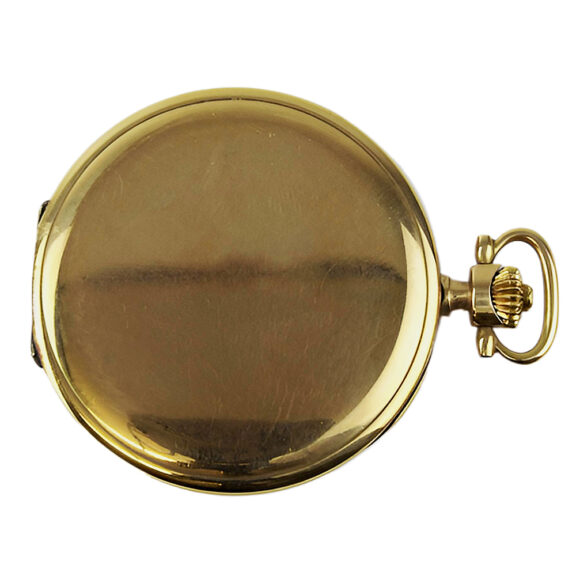 French 14K yellow gold full hunter pocket watch Circa 1900 French 14K yellow gold full hunter pocket watch Circa 1900