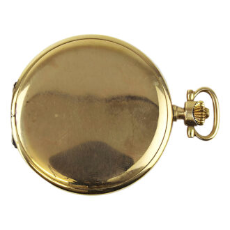 French 14K yellow gold full hunter pocket watch Circa 1900 French 14K yellow gold full hunter pocket watch Circa 1900