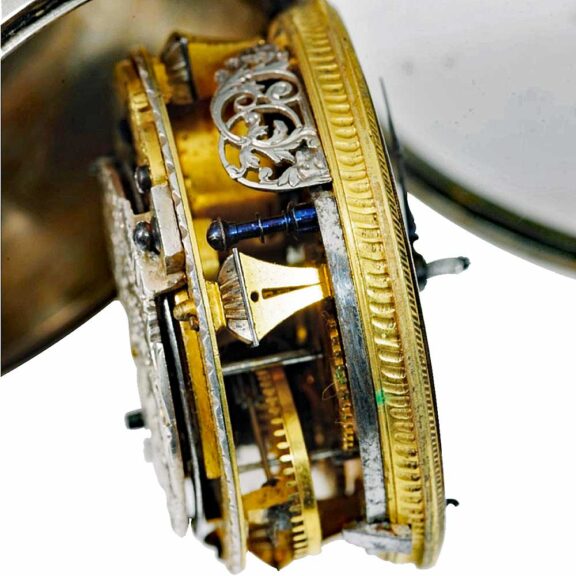 Dutch silver pair-cased date verge pocket watch Circa 1715 Dutch silver pair-cased date verge pocket watch Circa 1715