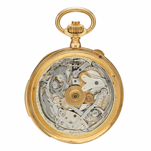 Swiss minute repeattng split seconds chronograph Circa 1903 Swiss minute repeattng split seconds chronograph Circa 1903
