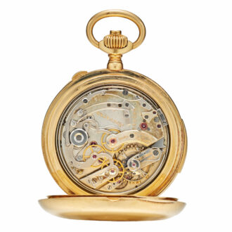 Swiss minute repeattng split seconds chronograph Circa 1903