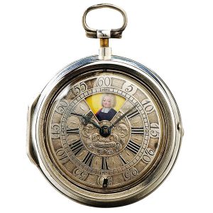 English remarkable pair cased verge pocket watch Circa 1720