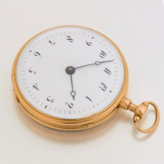 French gold and enamel quarter repeating watch Circa 1810