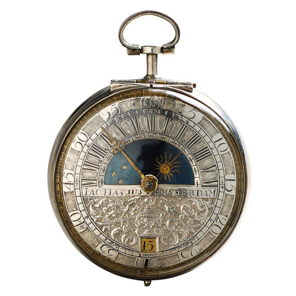 Dutch exquisite one handed verge pocket watch Circa 1700