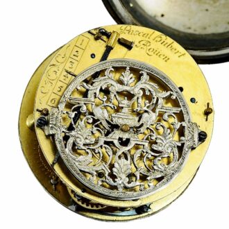 French very early verge pocket watch "Oignon" Circa 1690 French very early verge pocket watch "Oignon" Circa 1690