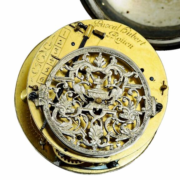 French very early verge pocket watch "Oignon" Circa 1690 French very early verge pocket watch "Oignon" Circa 1690