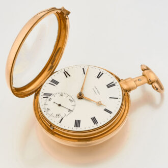 English gold quarter repeating duplex watch Circa 1813