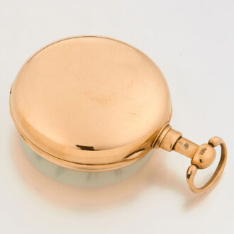 English gold quarter repeating duplex watch Circa 1813