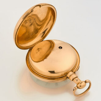 English gold quarter repeating duplex watch Circa 1813