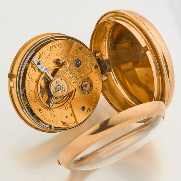 English gold quarter repeating duplex watch Circa 1813 English gold quarter repeating duplex watch Circa 1813