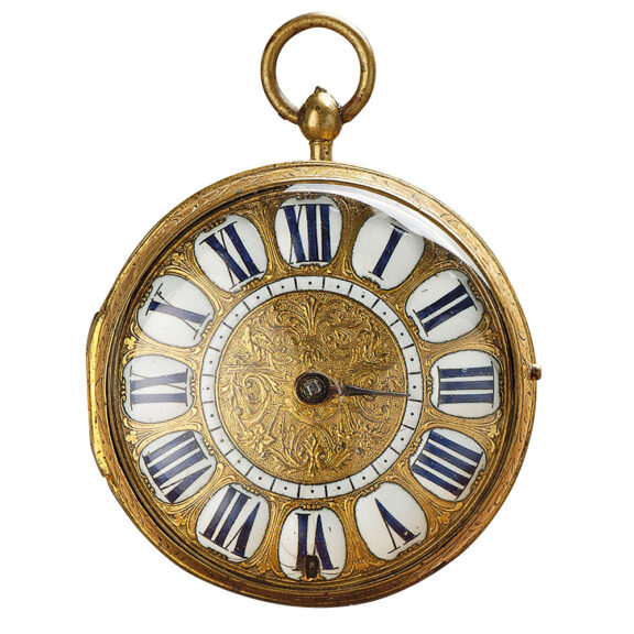 French one handed verge pocket watch "Oignon" Circa 1680