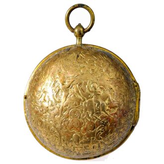French one handed verge pocket watch "Oignon" Circa 1680