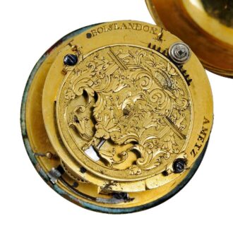 French one handed verge pocket watch "Oignon" Circa 1680