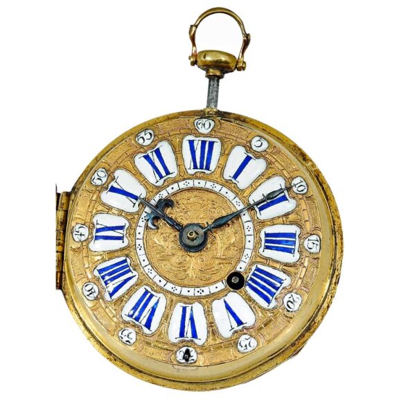 French verge open faced pocket watch "Oignon" Circa 1695 French verge open faced pocket watch "Oignon" Circa 1695