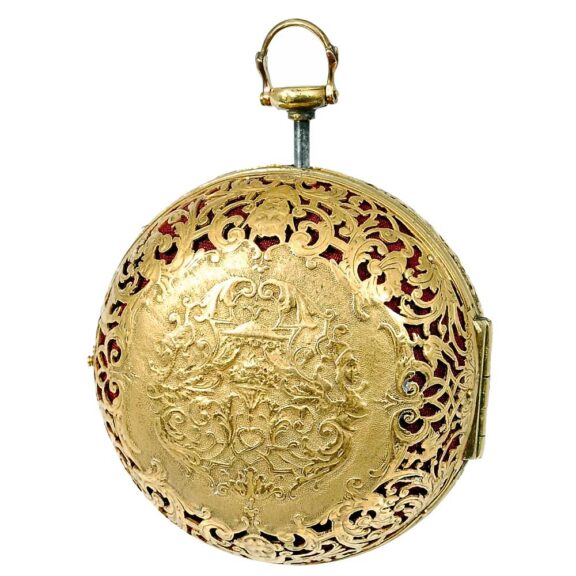 French verge open faced pocket watch "Oignon" Circa 1695 French verge open faced pocket watch "Oignon" Circa 1695