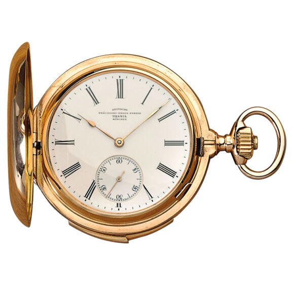 German impressive minute repeating pocket watch Circa 1900