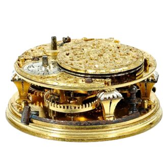English silver pair cased verge pocket watch Circa 1690