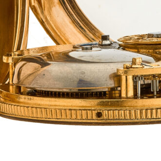 Exquisite French gold enamel quarter repeating watch Circa 1800 Exquisite French gold enamel quarter repeating watch Circa 1800