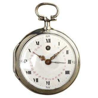German rare pocket watch with date indication Circa 1780