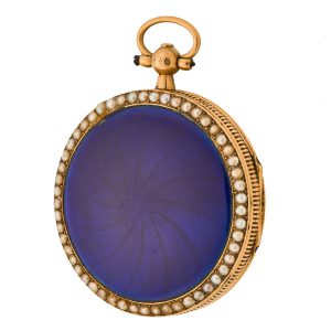 Rare French gold watch with early lever movement Circa 1810