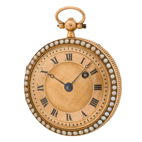 Rare French gold watch with early lever movement Circa 1810 Rare French gold watch with early lever movement Circa 1810