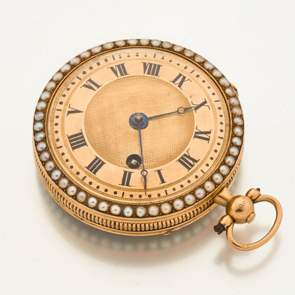 Rare French gold watch with early lever movement Circa 1810 Rare French gold watch with early lever movement Circa 1810