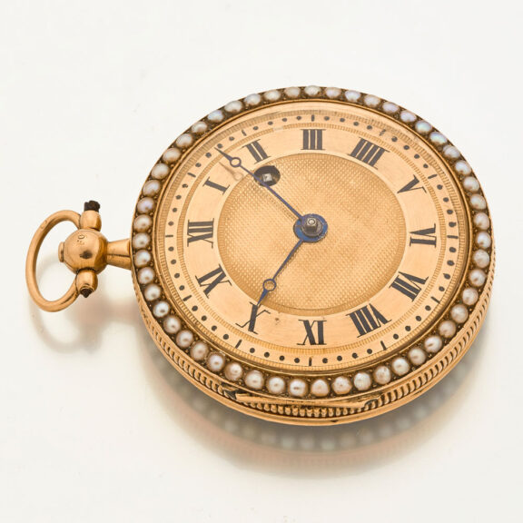 Rare French gold watch with early lever movement Circa 1810 Rare French gold watch with early lever movement Circa 1810