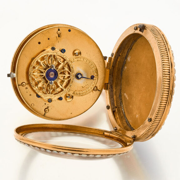 Rare French gold watch with early lever movement Circa 1810 Rare French gold watch with early lever movement Circa 1810