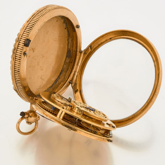 Rare French gold watch with early lever movement Circa 1810 Rare French gold watch with early lever movement Circa 1810