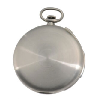 Swiss platinum split second chronograph watch Circa 1923
