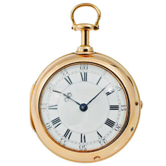 English exquisite pair cased repeating pocket watch Circa 1770