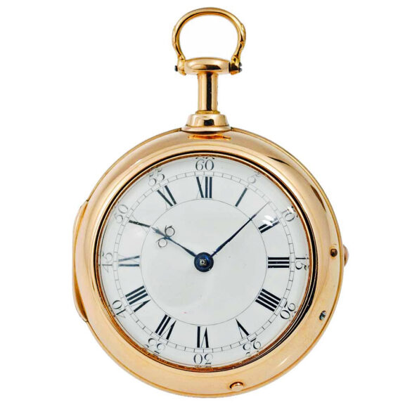 English exquisite pair cased repeating pocket watch Circa 1770