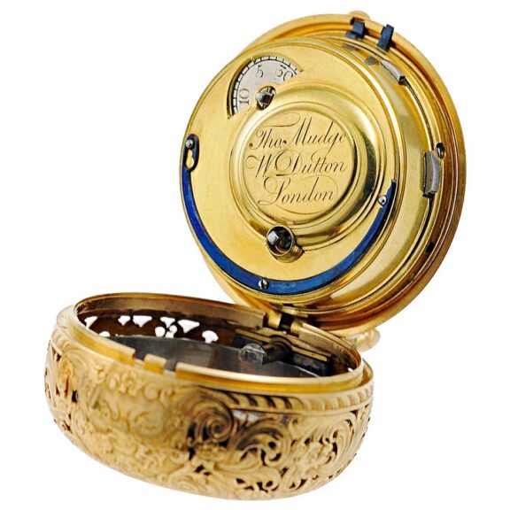 English exquisite pair cased repeating pocket watch Circa 1770 English exquisite pair cased repeating pocket watch Circa 1770