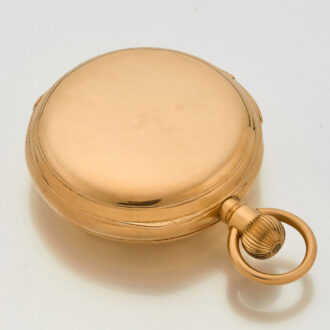 English gold hunting cased minute repeating lever Circa 1885