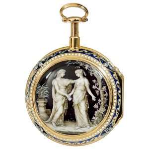 Magnificent English repeating pocket watch Circa 1776