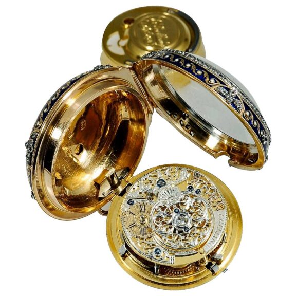 English magnificent repeating pocket watch Circa 1776 English magnificent repeating pocket watch Circa 1776