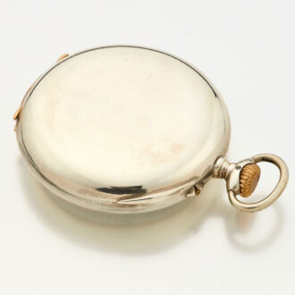 German silver Glashütte A1 quality pocket watch Circa 1910