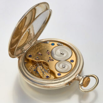 German silver Glashütte A1 quality pocket watch Circa 1910