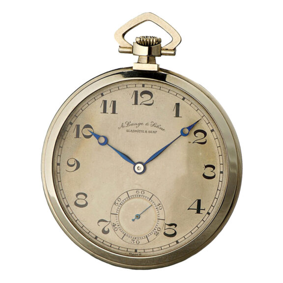 German white gold Glashuette dress watch Circa 1927